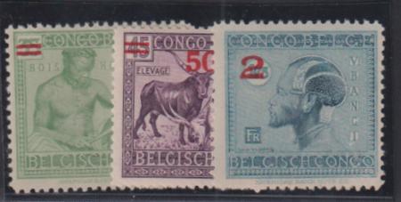 Belgium #136-8 NH F - VF Cat Value: $85