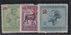 Belgium #136-8 NH F - VF Cat Value: $85