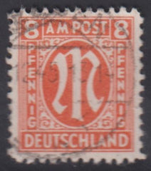 Germany AMG  #Mi21Az Used VF exp. Schlegel Cat Value: $35 32