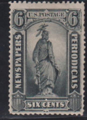US Newspaper Stamps #PR12 Mint F - VF No Gum - Reperfed at right Cat Value: $140