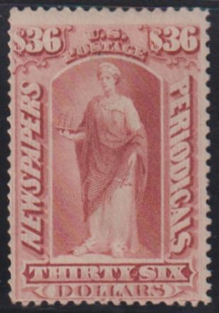 US Newspaper Stamps #PR77 Mint F Fresh OG, Reperfed Left Cat Value: $850
