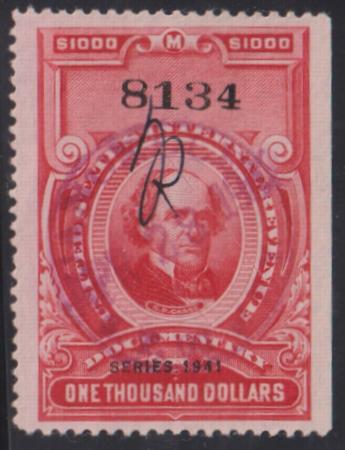 US Revenues #R335 Used VF - XF Lightly cut cancel - NICE! Cat Value: $60