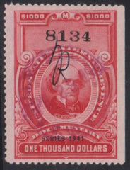 US Revenues #R335 Used VF - XF Lightly cut cancel - NICE! Cat Value: $60