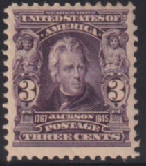 US Bureau and Regular Issues #302 Mint Hinged  F - VF+ Cat Value: $55