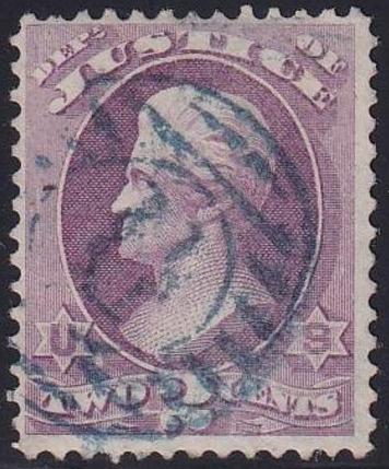 US Officials #O26 Used  F + Nice blue cancel Cat Value: $114