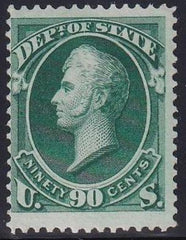 US Officials #O67 Mint Hinged  F PF Cert Fresh Cat Value: $1100