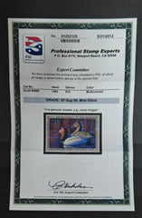 US Federal Duck Stamps #RW60 Mint NH  XF - SUP PSE 95 Cert Cat Value: $55 as 95