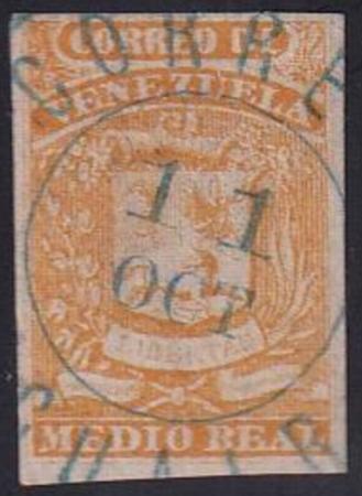 Venezuela #1 Used  XF Choice Example! Cat Value: $12++