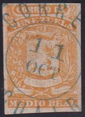 Venezuela #1 Used  XF Choice Example! Cat Value: $12++