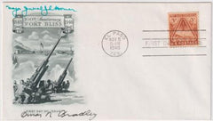 US 976 FDC Signed by General Omar Bradley