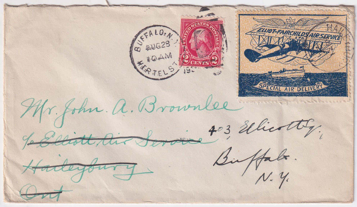 Canada /US 1926 CL9 to Haileyburg and then returned to Buffalo