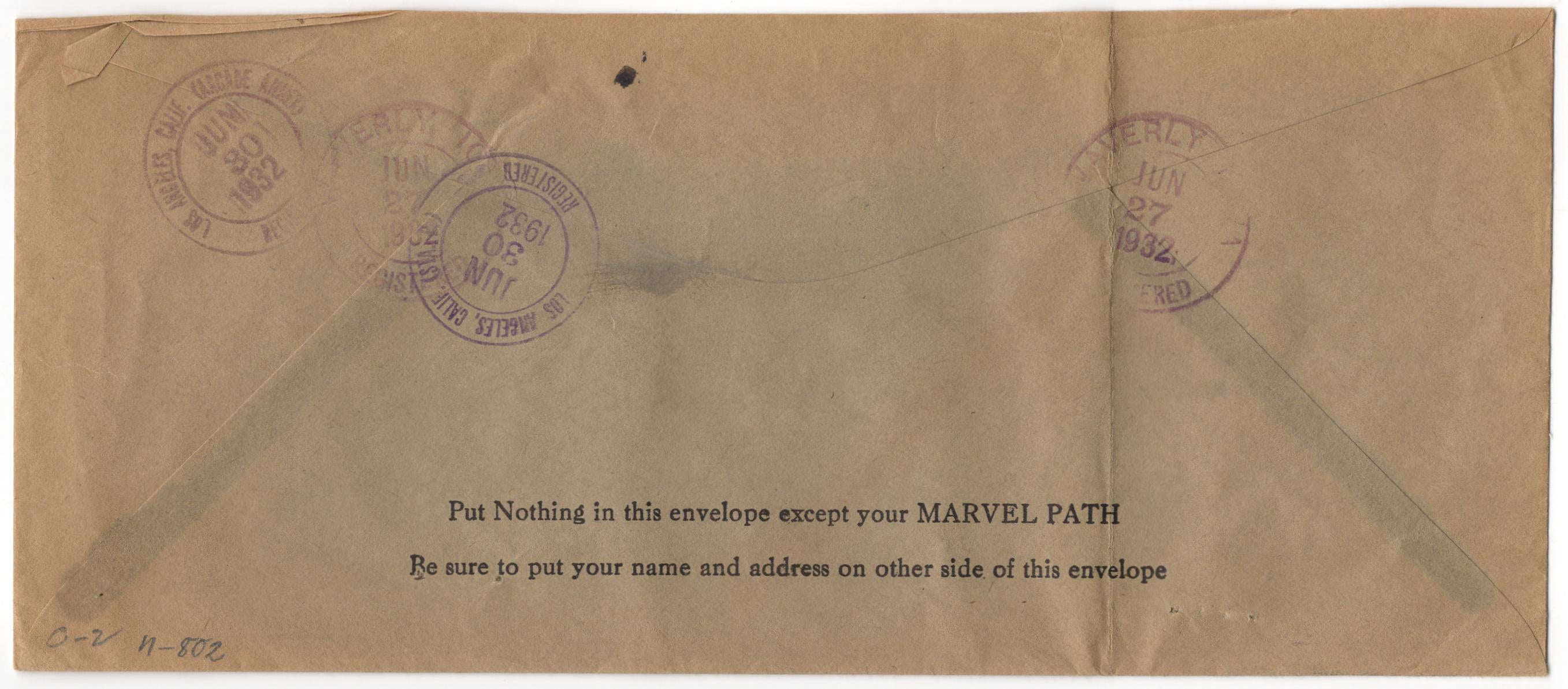 US Iowa, Waverly 466, 632 and 718 on Fancy Cancel Cover, Oval Divided by Geometric Shapes