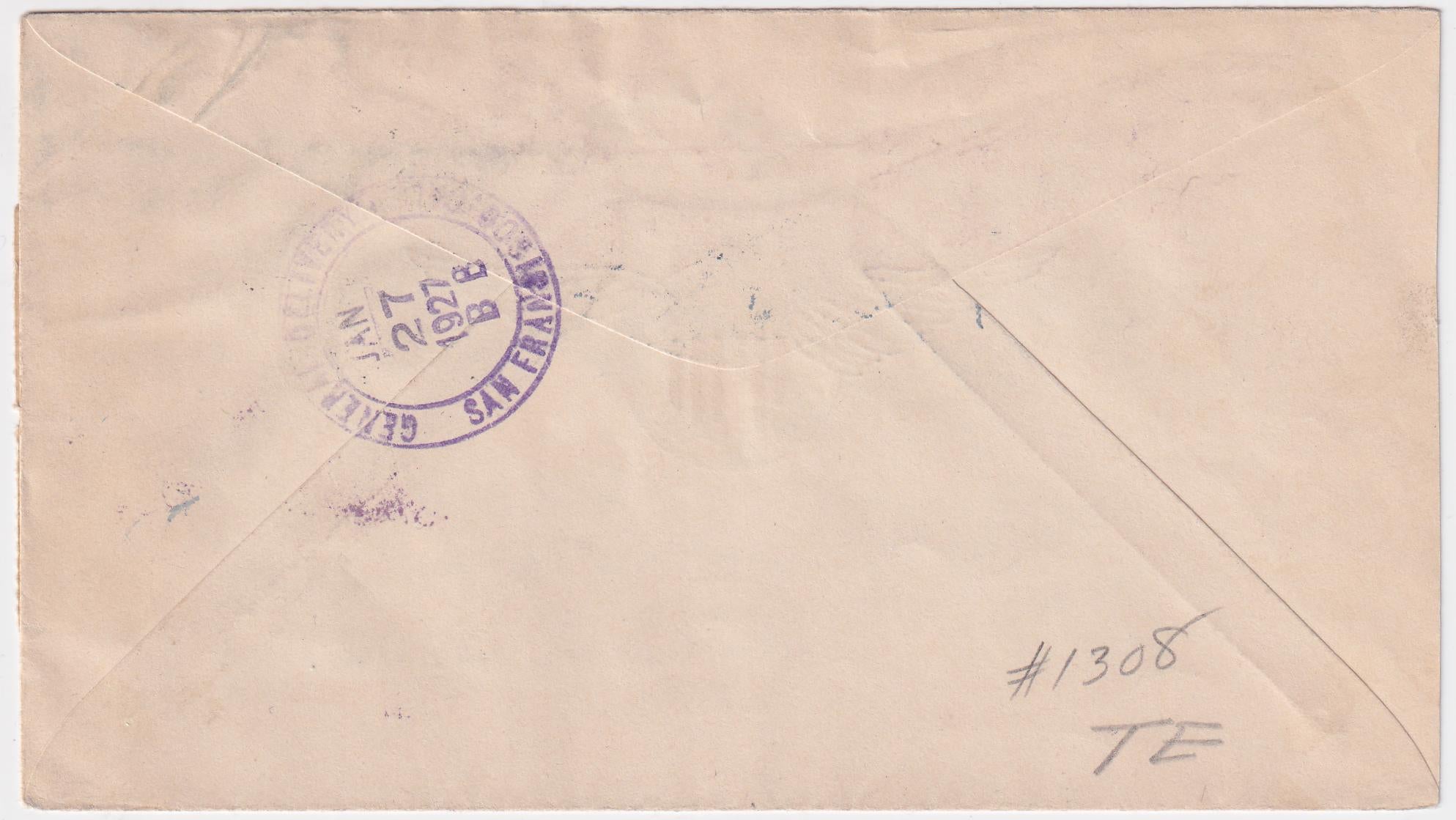 US 1927 C9 FDC with Postage Dues, J32