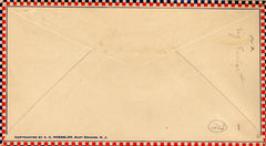 US 1930 1st Flight Cover with C12 Signed by Amelia Earhart